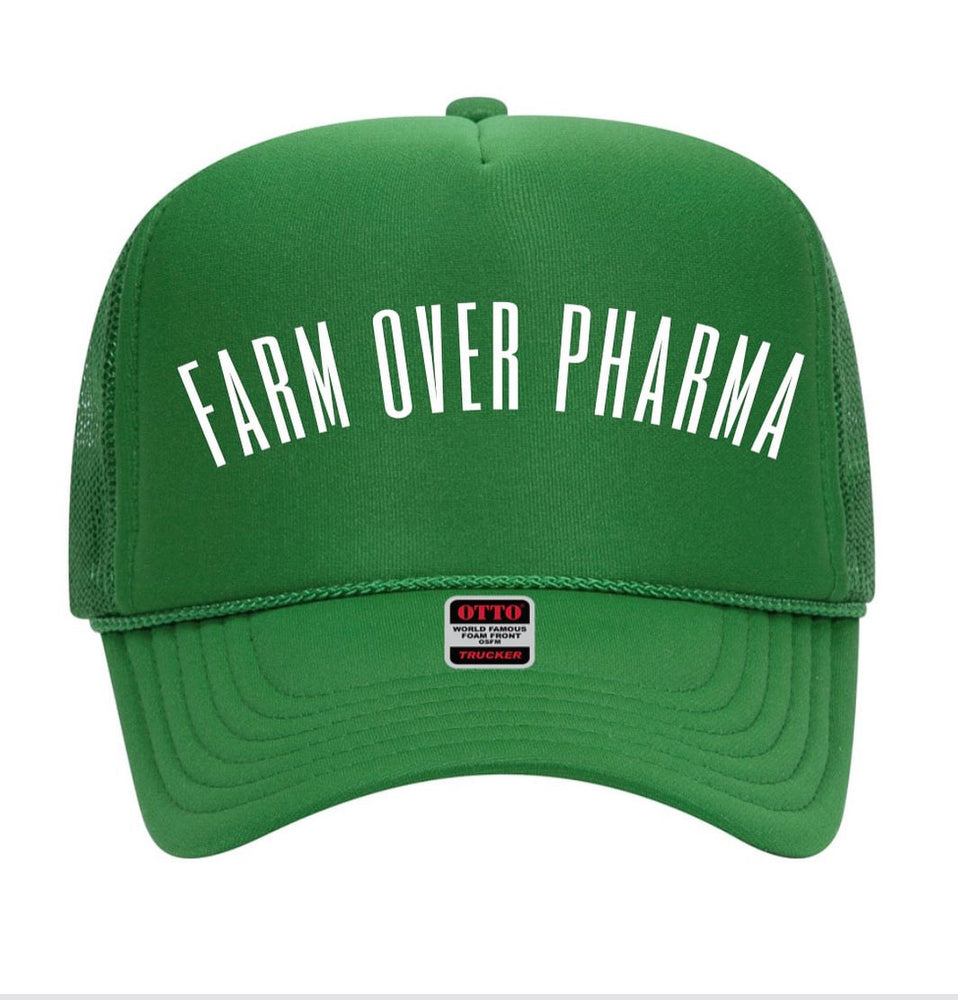 
            
                Cargar imagen en el visor de la galería, Farm over Pharma Trucker Hat
            
        