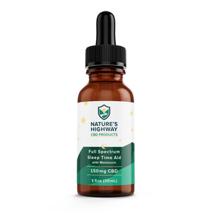 150mg Full-Spectrum Tincture With Melatonin - Natureshighway.shop
