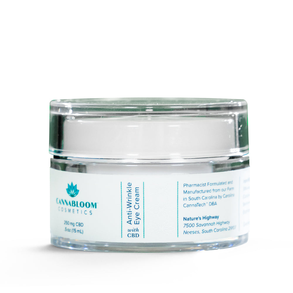 CannaBloom Hemp Anti-Wrinkle Eye Cream - Natureshighway.shop