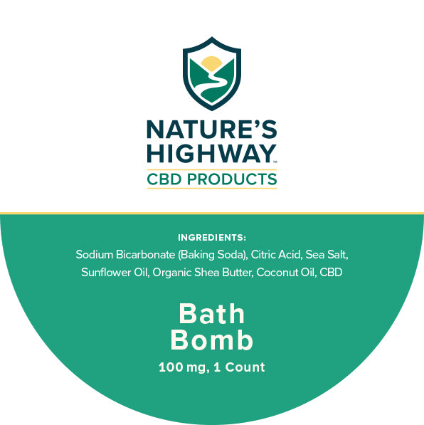 100mg Eucalyptus Bath Bomb - Natureshighway.shop