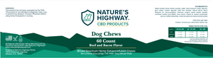 
            
                Cargar imagen en el visor de la galería, 5mg Dog Chews - 60 Count - Natureshighway.shop
            
        