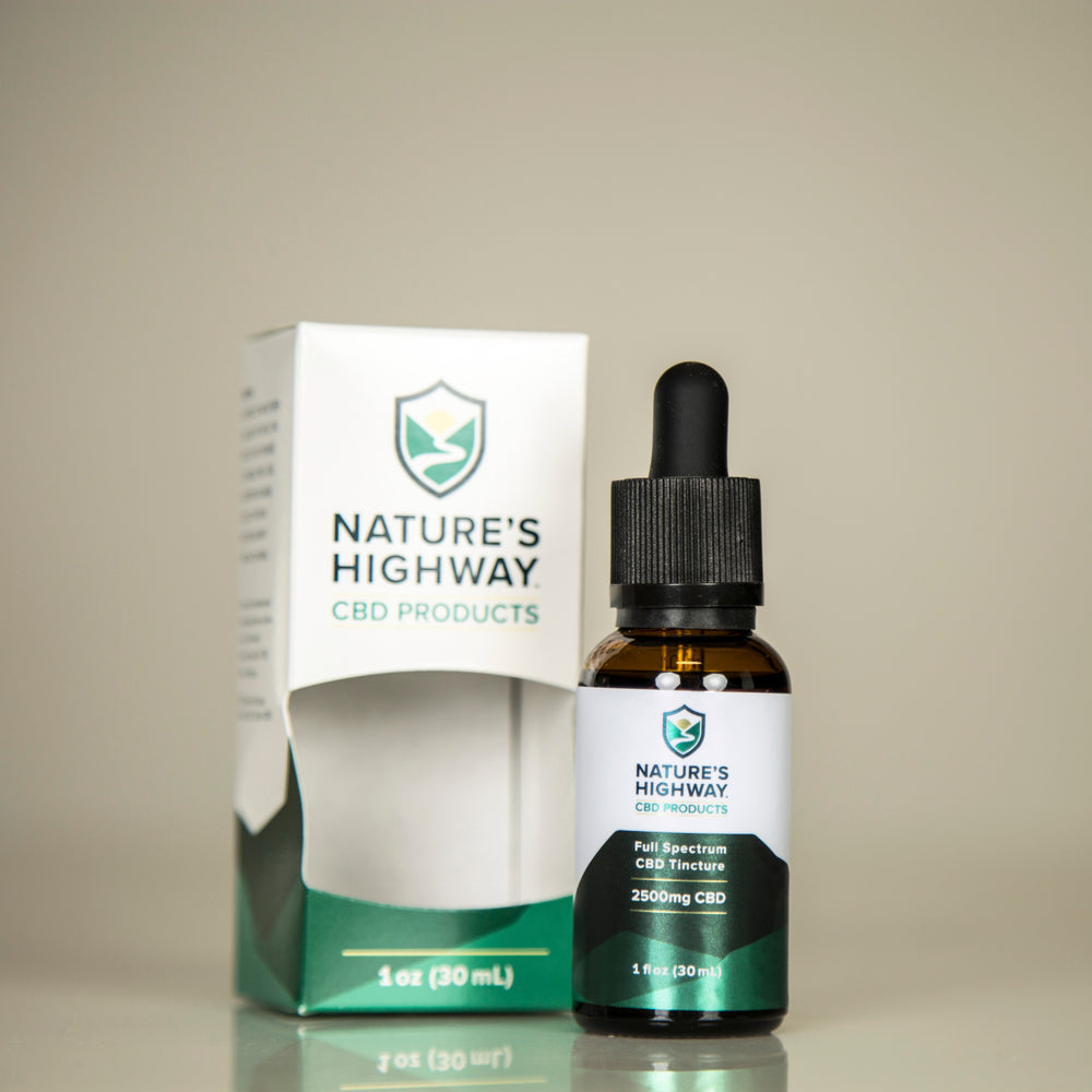 2500mg Full-Spectrum Tincture - Natureshighway.shop